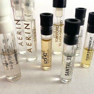 Fragrance Samples LeLabo, Tom Ford, Aerin